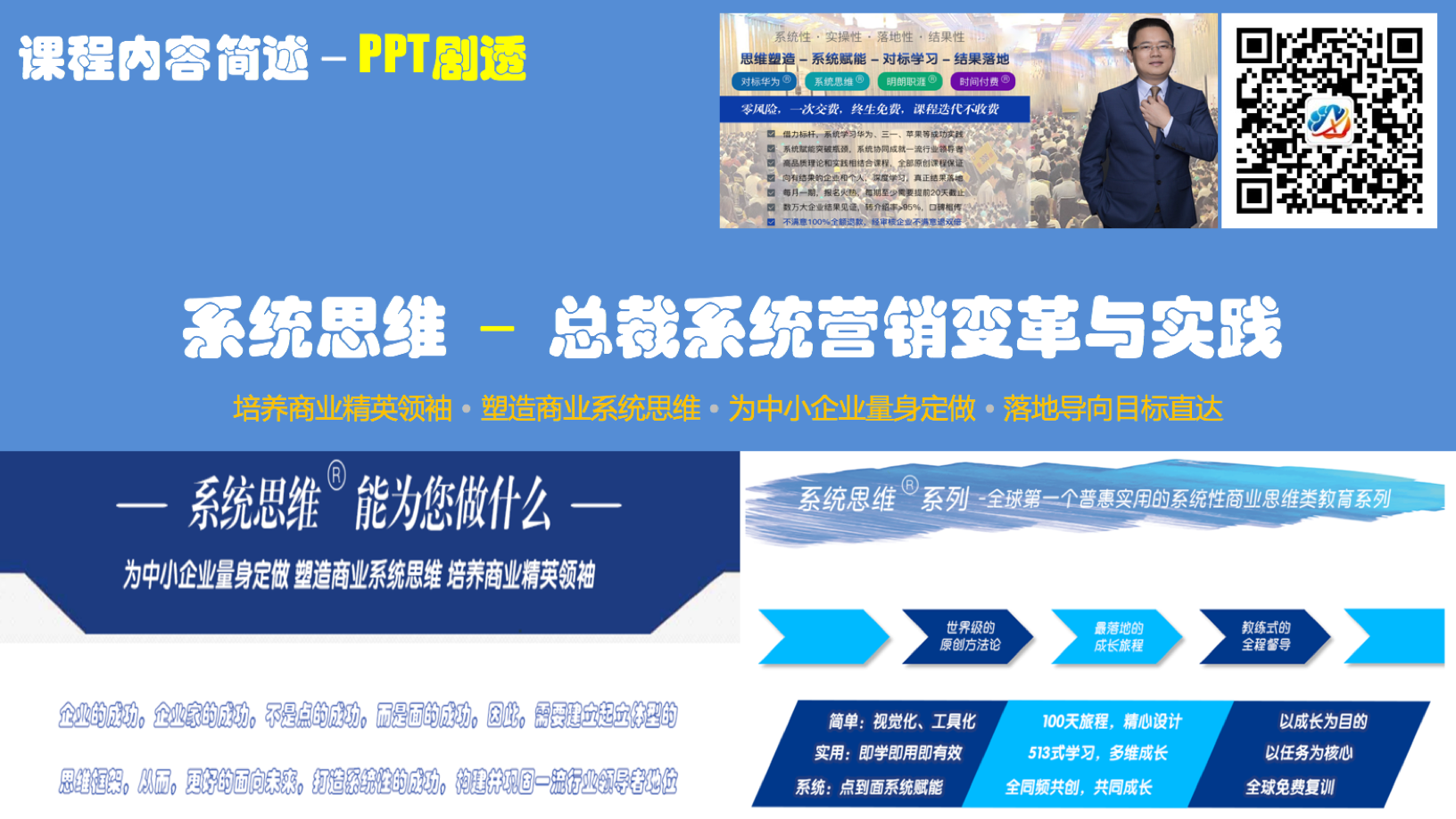 【营销】总裁系统营销变革与实践